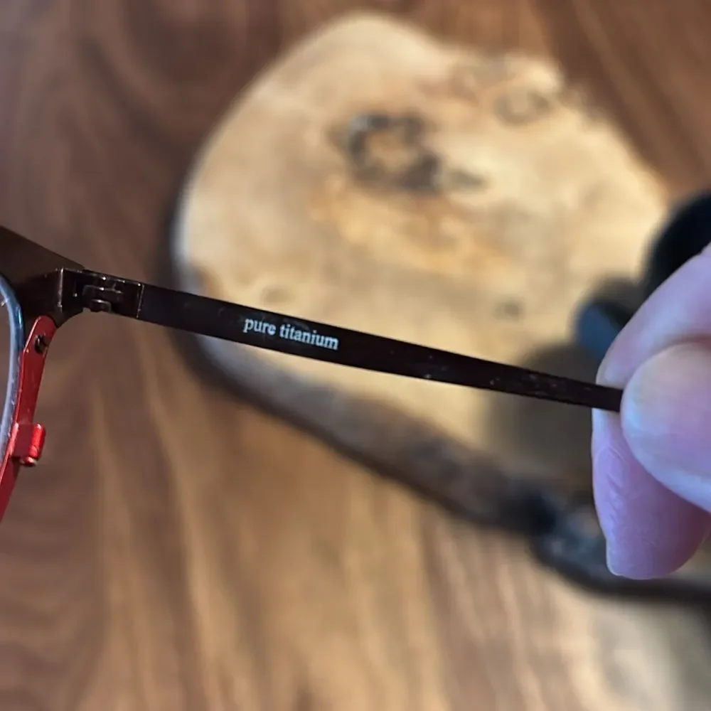 theo Mille + 53 Eyeglass Frame Belgium 311 Titanium